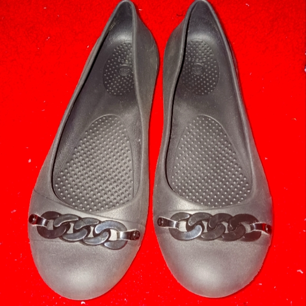Crocs flats size 8